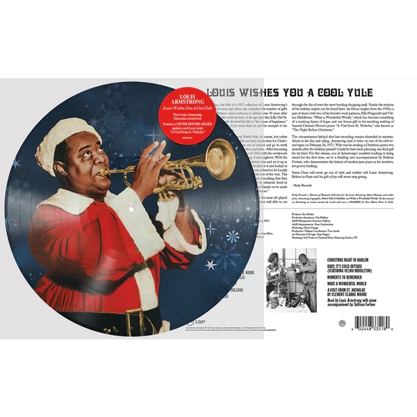 Louis Armstrong - Louis Wishes You A Cool Yule (Picture Vinyl)