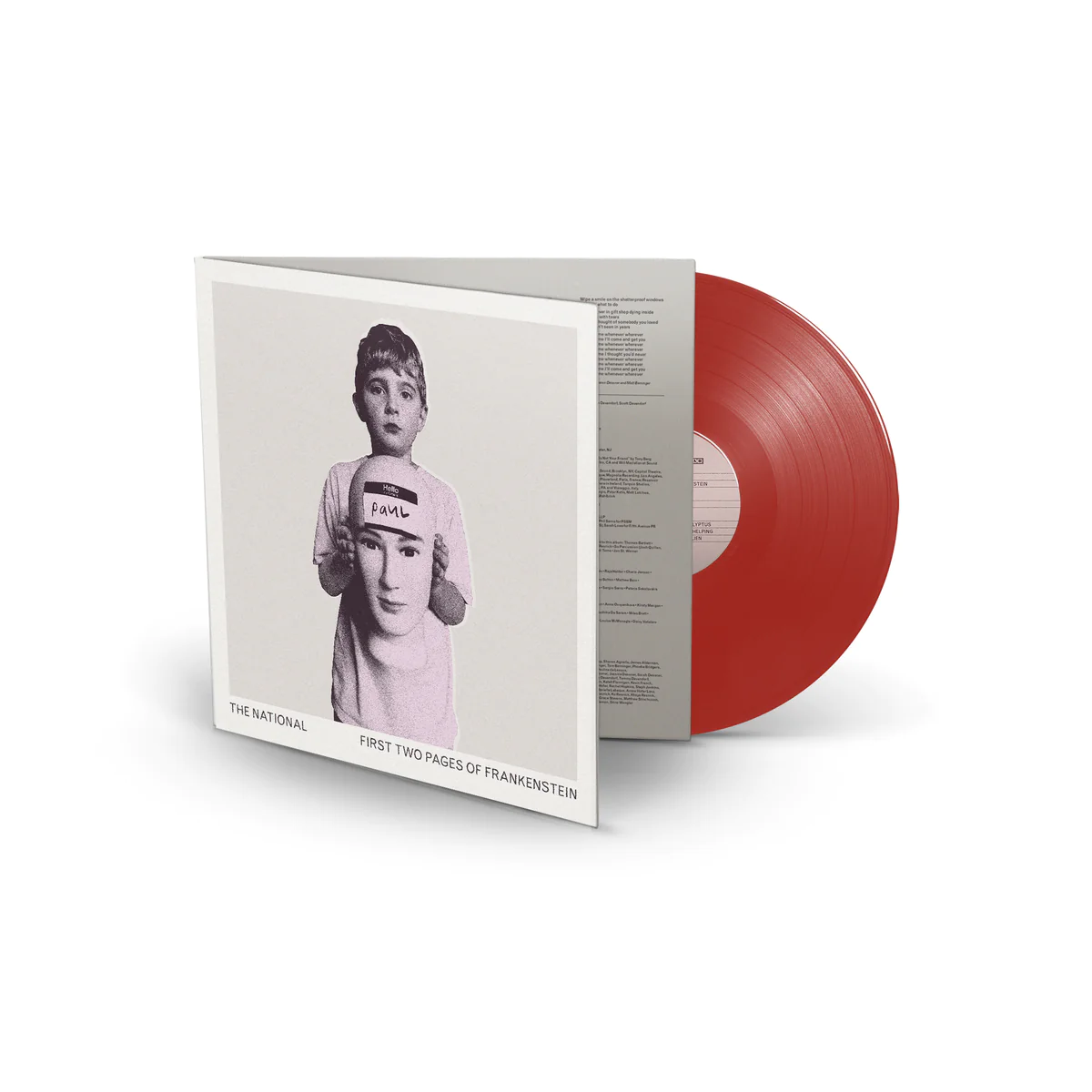 The National - First Two Pages of Frankenstein (Limited Edition Red Vinyl)