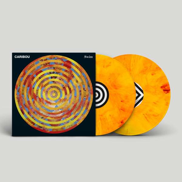 Caribou - Swim (10 Year Anniversary Red & Yellow Marbled Vinyl)