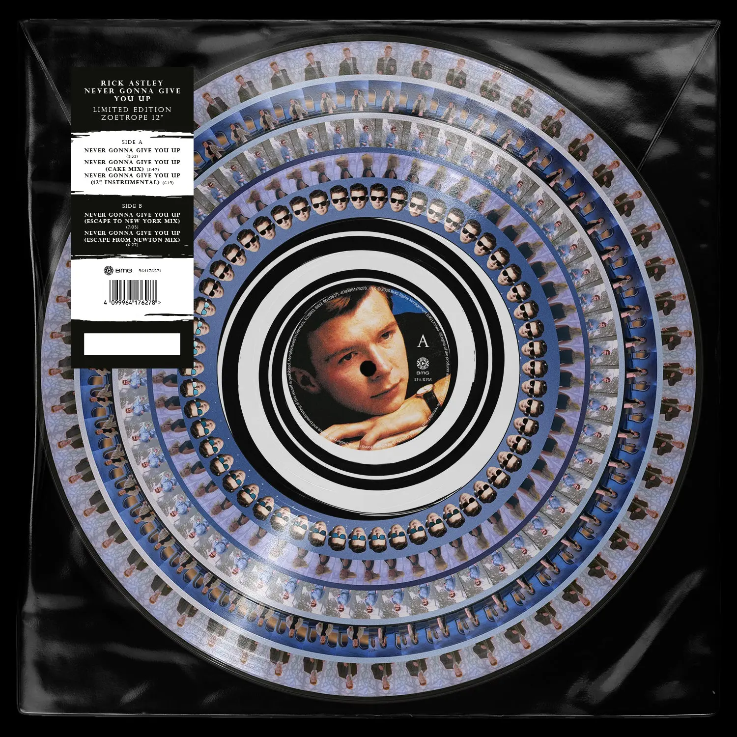Rick Astley - Never Gonna Give You Up (Zoetrope 12" Vinyl)