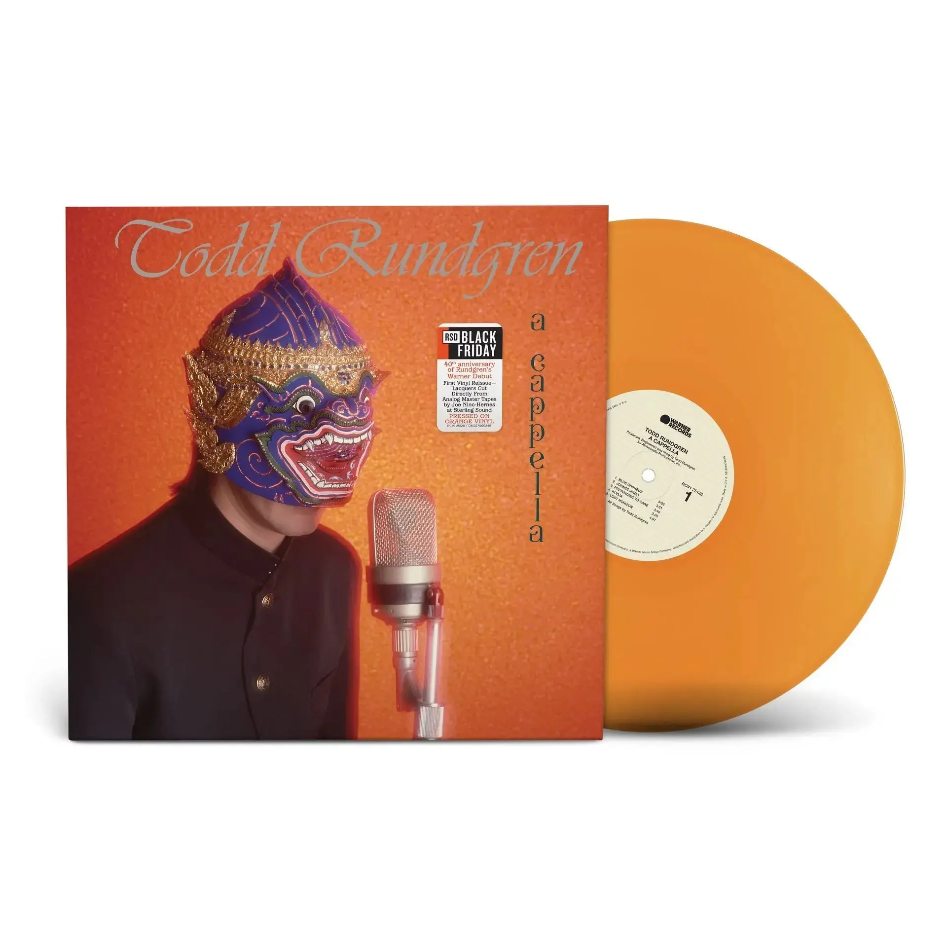 Todd Rundgren - A Capella (Orange Vinyl) (RSD BF 2025)