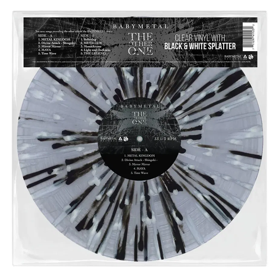 BABYMETAL - The Other One (Clear Black & White Splatter Vinyl)
