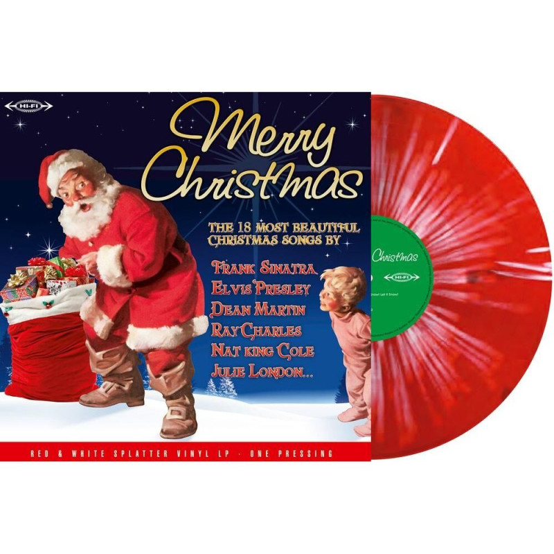 Various - Merry Christmas (Red & White Splatter Vinyl)